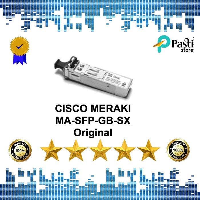 CISCO MERAKI MA-SFP-1GB-SX 1GbE SFP SX Transceiver (NEW ORIGINAL)