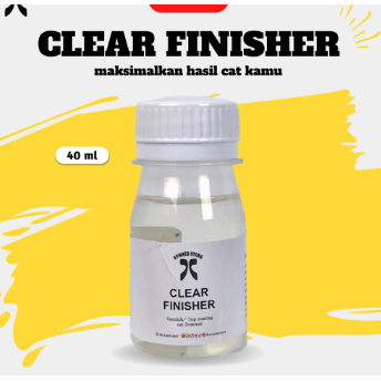 

Clear Finisher Cat Sepatu Cat Akrilik untuk Kaca/ Kulit/ kanvas Leather Paint Cat Kanvas