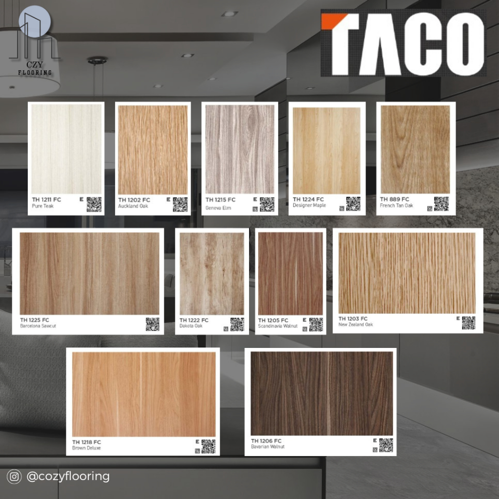 HPL TACO Woodgrain & Pattern Type FC