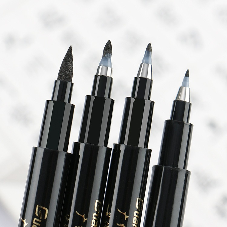 

[Artopia] Brush Pen Black Guangna / Tinta Kaligrafi Calligraphy Pen Bolpen Untuk Menulis Spidol Baoke