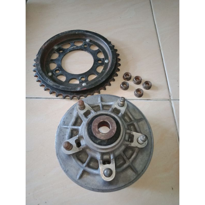 Nap Gear napgir limbah moge CBR400 cb400 CB600 HM Honda motor ori