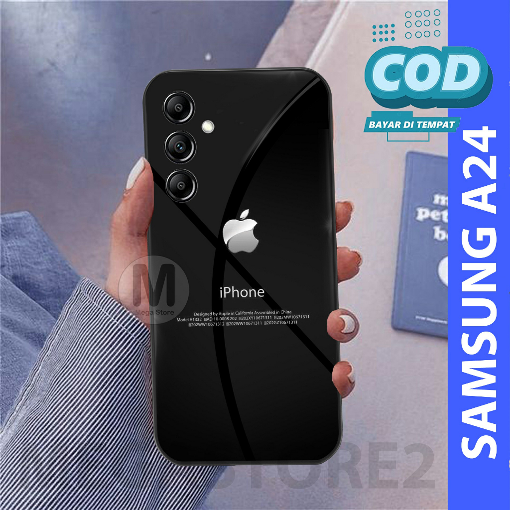 SAMSUNG A24 [ MG-241 ] Softcase Kaca SAMSUNG A24 2023 Terbaru Softcase Hp SAMSUNG A24 Softcase Gloss