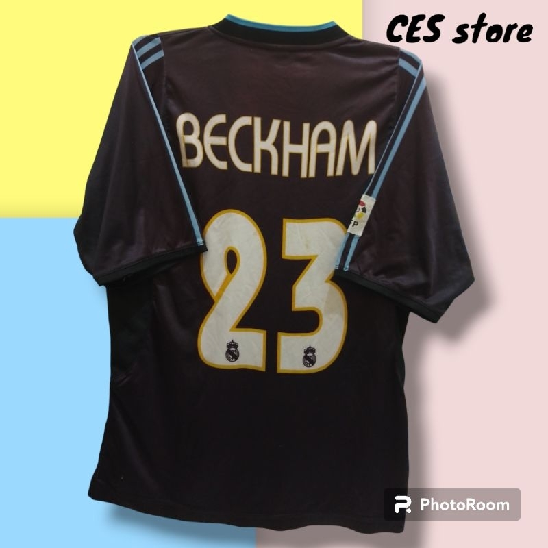 jersey real Madrid away beckham multisport