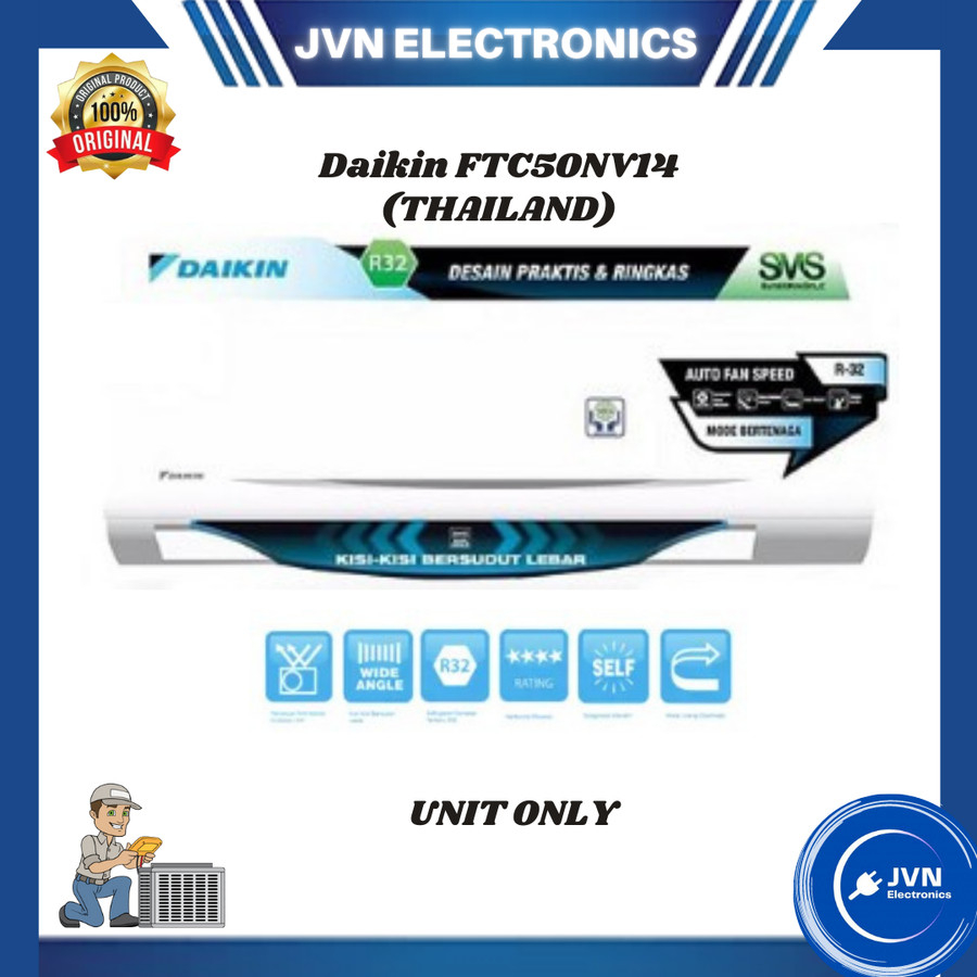 AC Daikin FTC50NV14 2 PK (Thailand)