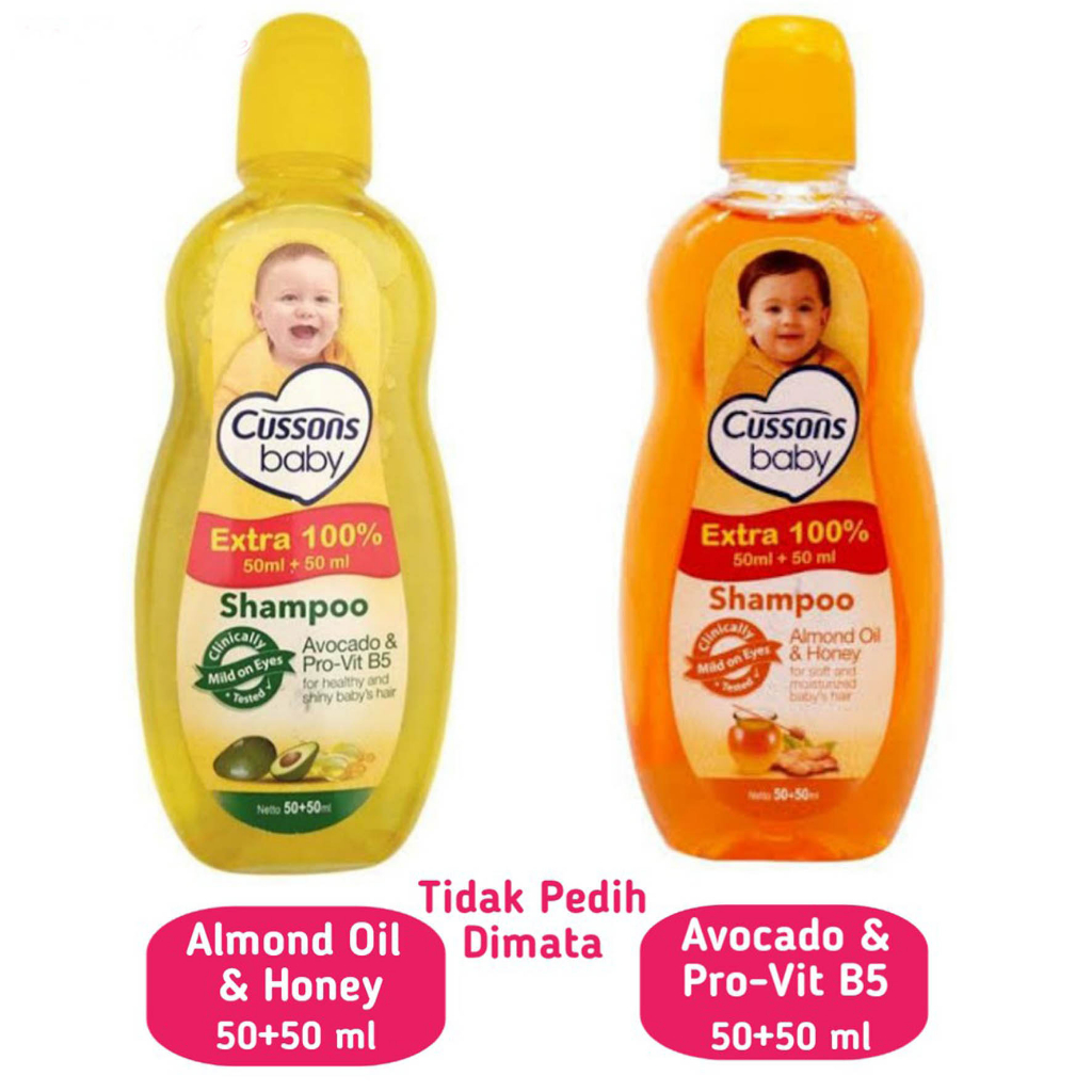 Cussons Baby Shampoo -Cussons Baby Shampoo 50+50ML - Shampoo Bayi