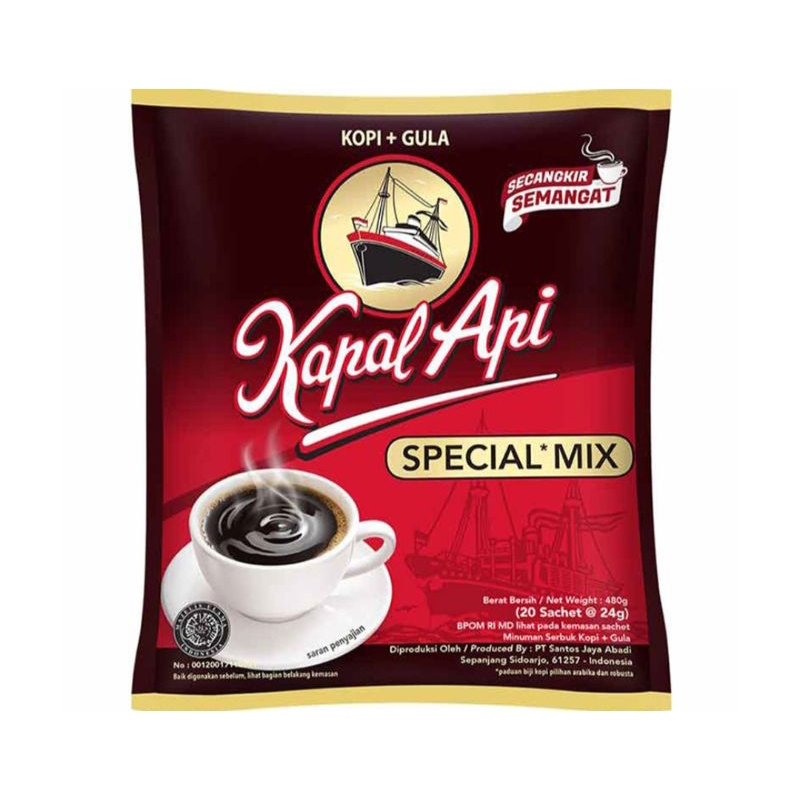 

kapal api special mix 20 sachet