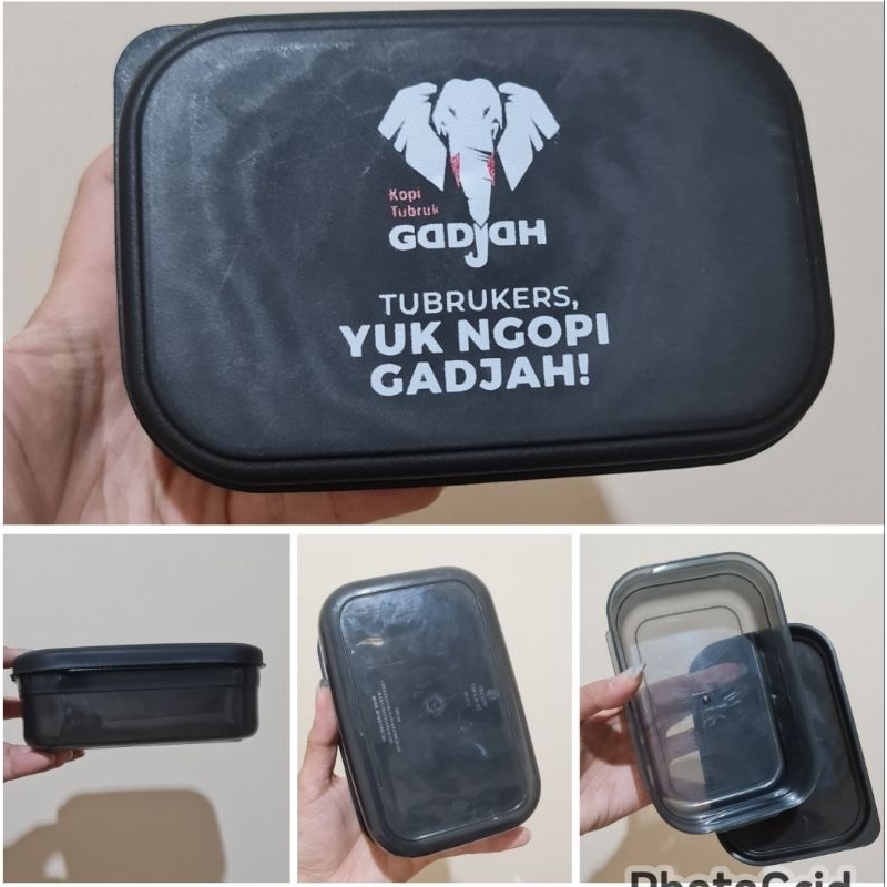 Tempat makan plastik 500ml ompreng plastik