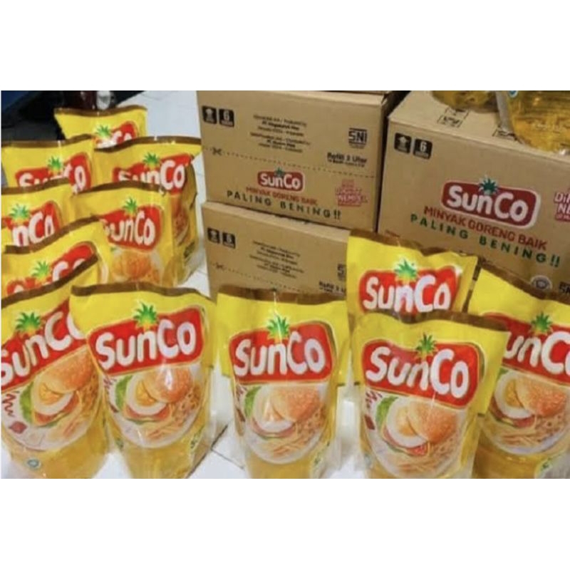 

jatim minyak goreng sunco 1 liter 1 dus isi 12 promo murah