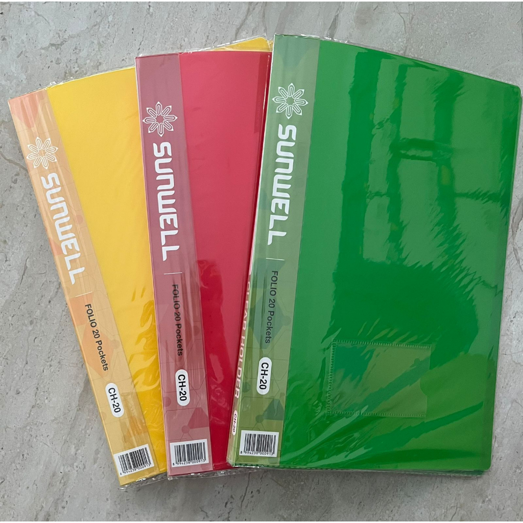 

Clear Holder Folio Isi 20 Lembar / Display Book Folio Isi 20