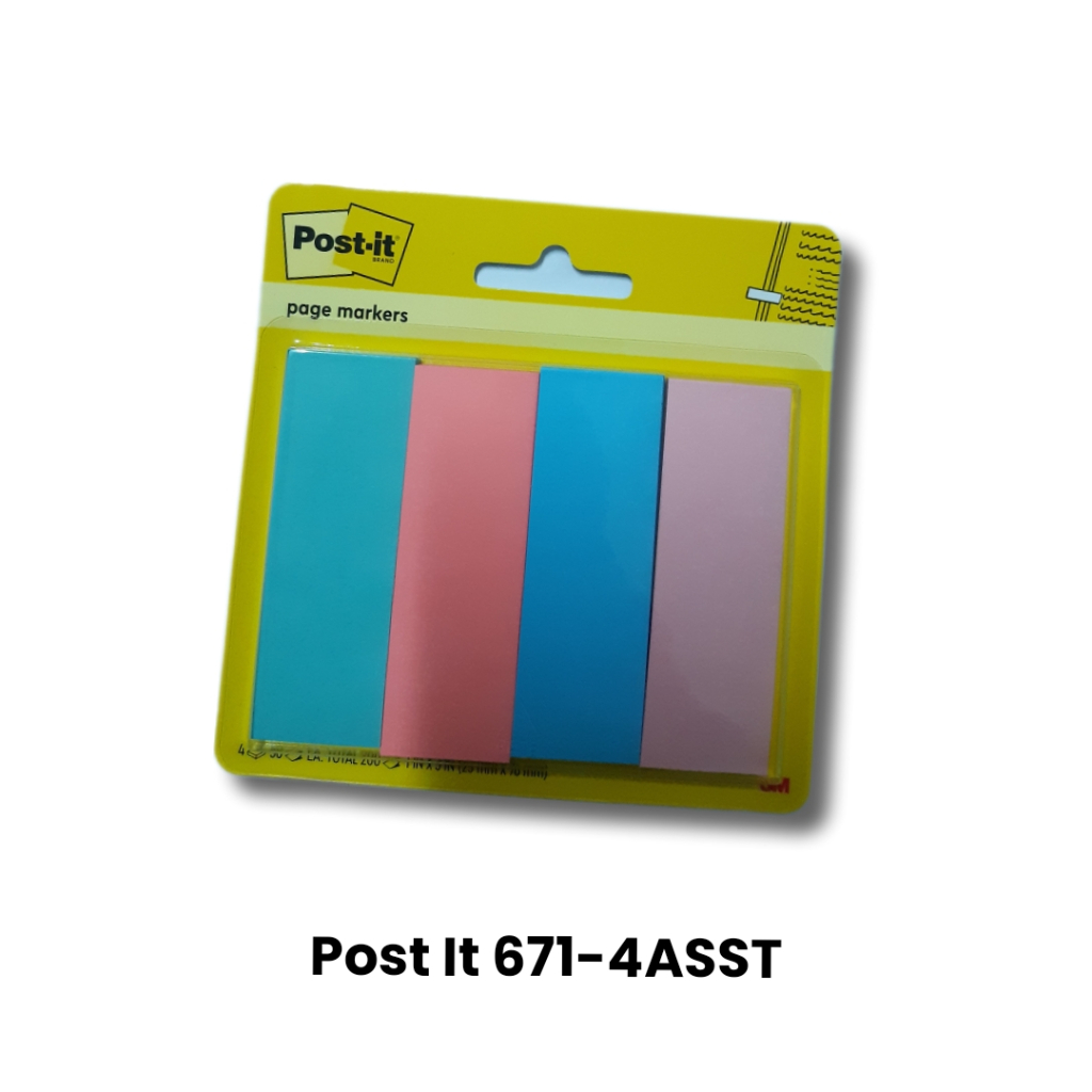 

Sticky Notes Page Marker 3M POST IT Kertas Penanda Halaman Warna Besar