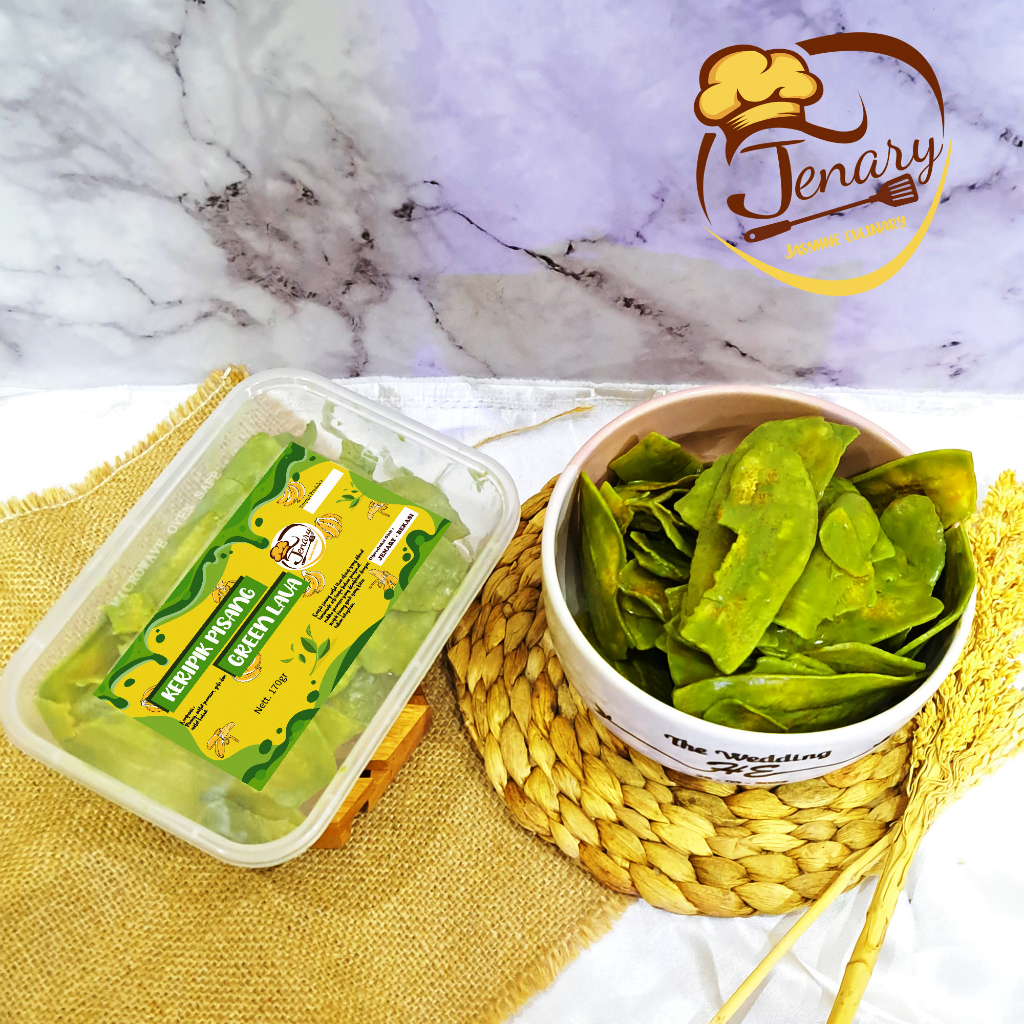 

Keripik Pisang Coklat Lumer Green Tea Matcha 170 gram Jenary Keripik Pisang Kepok Cokelat Green Tea