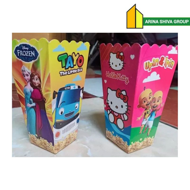 

200 LEMBAR KERTAS POPCORN 12 × 6 PAPER CRAFT KARTON POPCORN BERKUALITAS | KARDUS KEMASAN POPCORN UKURAN 12 × 6 PRODUK TERBARU | CENTRAL JAYA ABADI | ARINA SHIVA GROUP 1129