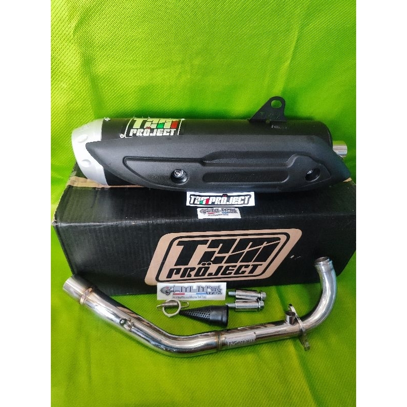 knalpot tzm project pcx vario 160 non ss pro original