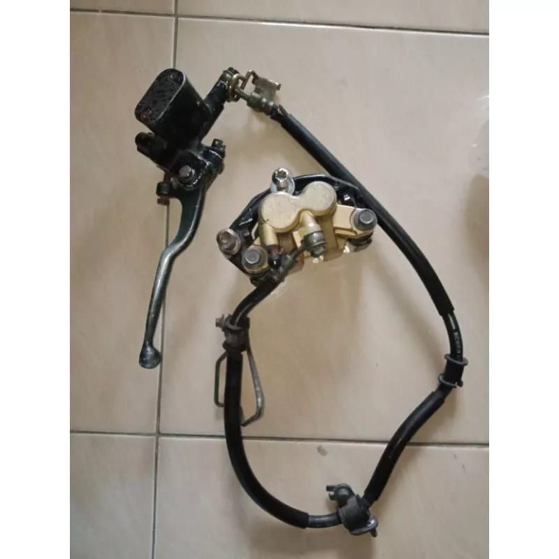 master rem depan kaliper palababi cakram depan set vega r lama old jupiter z f1zr poswan Crypton RX 
