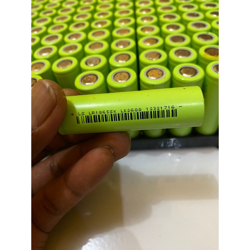 battery 18650 3,7volt 2600mah LR18650SK bongkaran eks motor listrik