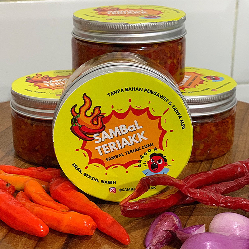 

Sambal Teriakk Teri Mercon