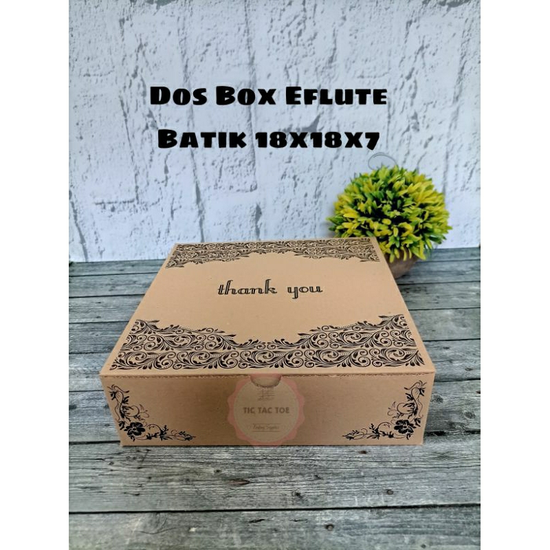 

E-Flute kotak hampers Box Parcel 18x18x7 Batik Thank You Non Laminasi / Kardus Nasi Coklat Batik/Dos Parsel/Dos Hampers/Dos Efflute/Dus Parsel Batik/Dus Parsel motif/Dus Nasi/Dus Nasi Motif