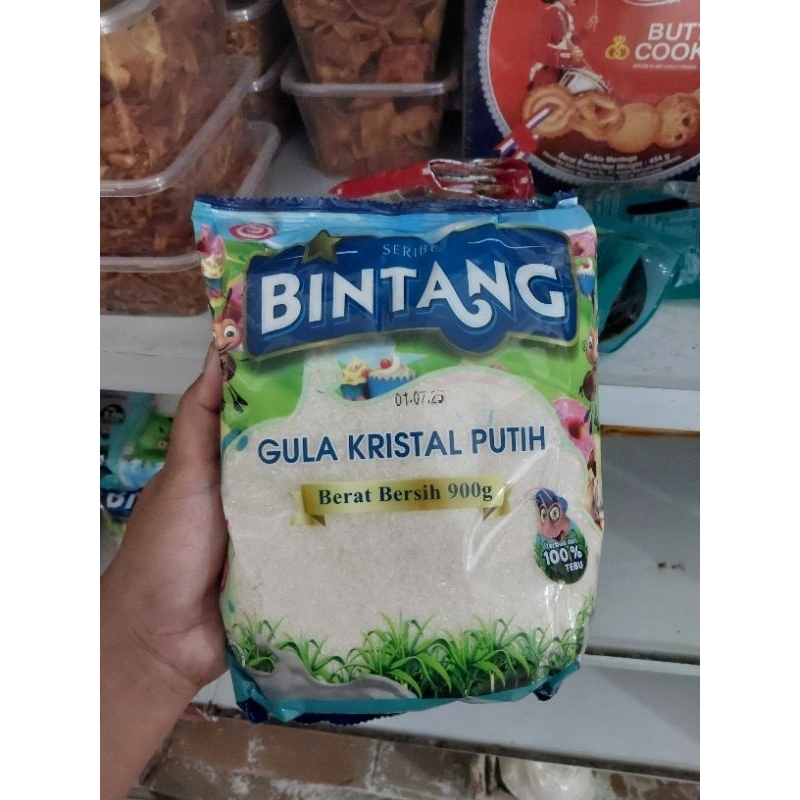 

Gula Pasir Bintang Kristal 900gr