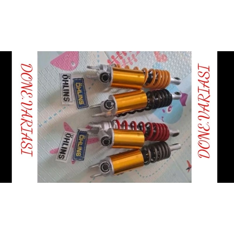 shock ohlins belakang tabung bawah uk 330 mm motor vario 125 150 beat scoopy dll