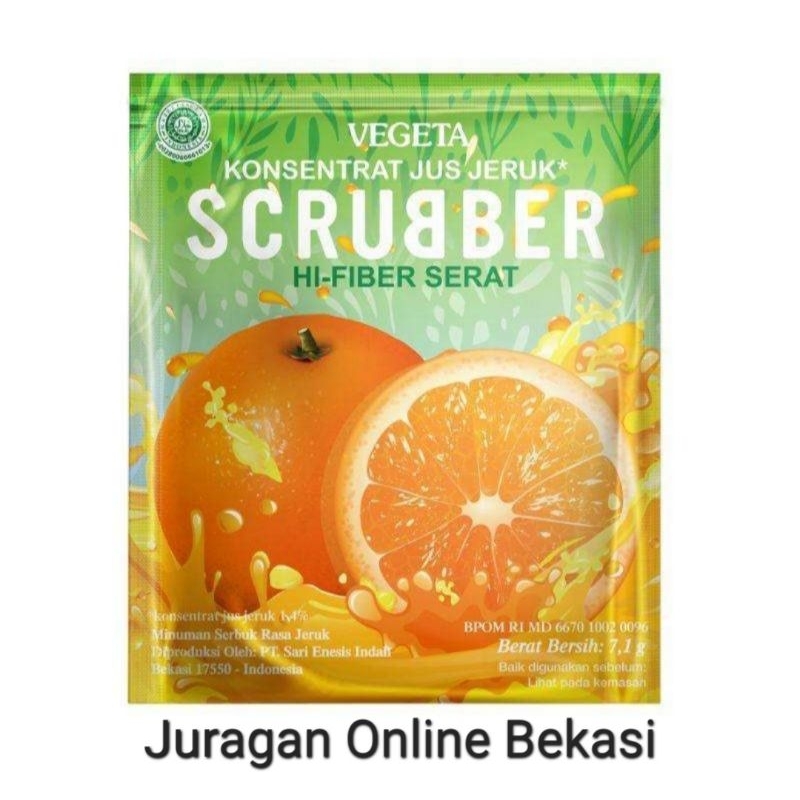 

VEGETA SCRUBBER JERUK [7gr X 12Sachet]