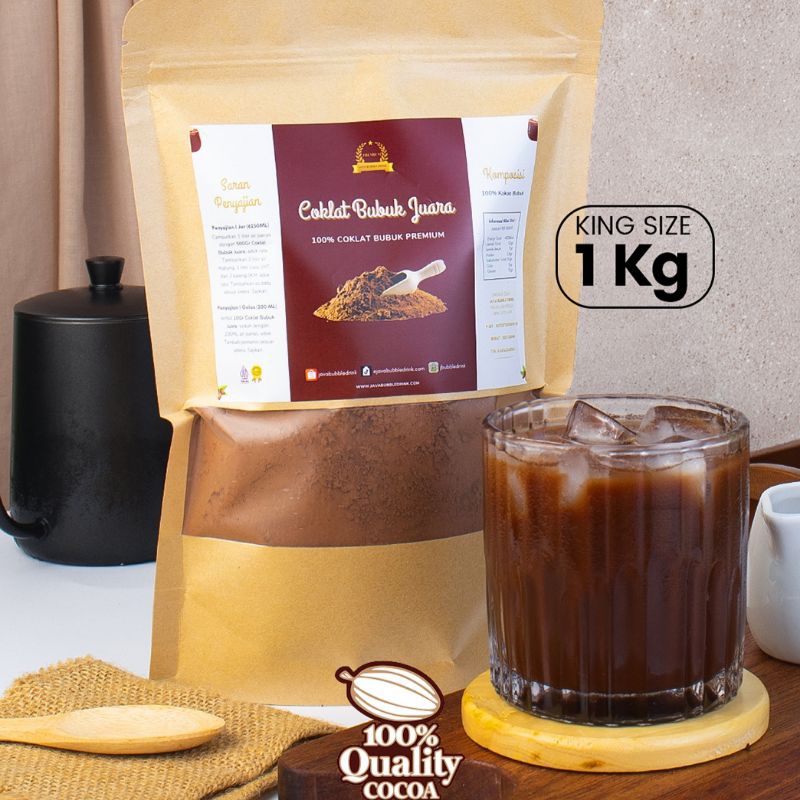 Bubuk Coklat Murni Juara Es Coklat Viral