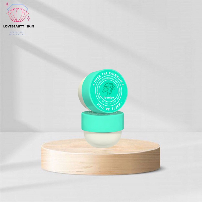 LAVOJOY Hair We Bloom Scalp Scrub Over the Rainbow