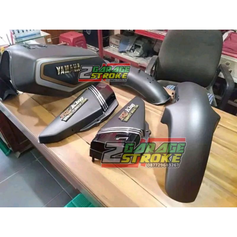 Body Set Yamaha Rx King Grey Doff 1