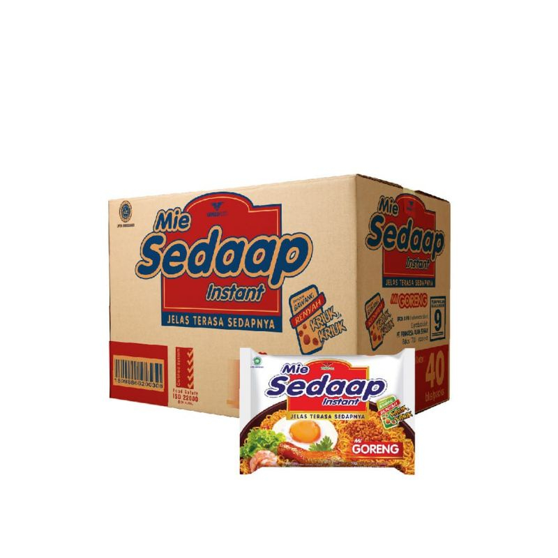 

Mie Sedaap Goreng - 1 dus isi 40 pcs