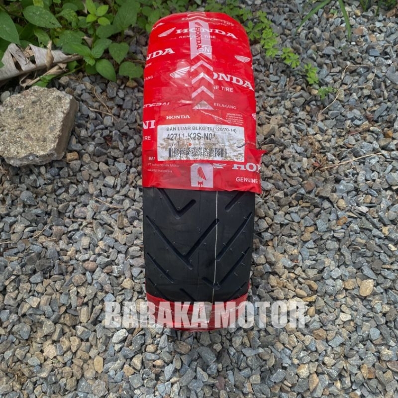Ban Tubeless Belakang Federal 120/70-14 Vario 160 PCX 150 K2S Original AHM
