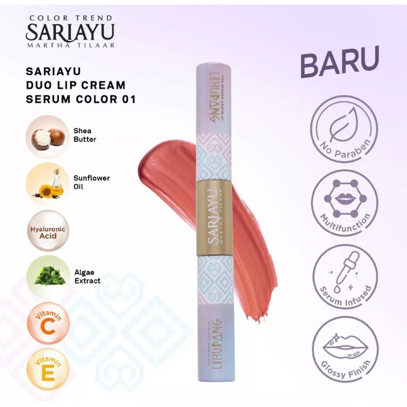 Sariayu Color Trend Lip Cream Serum