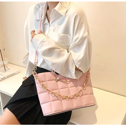 SALE REJECT Tas Import Selempang Wanita Fashion P135 Pink