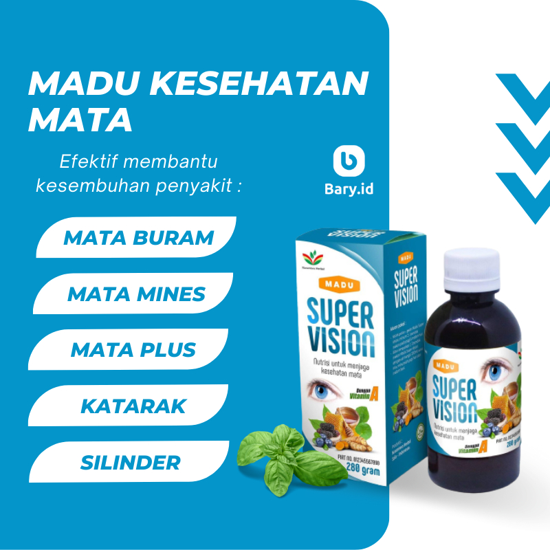 

Madu Kesehatan Mata Super Vision 280 Gram