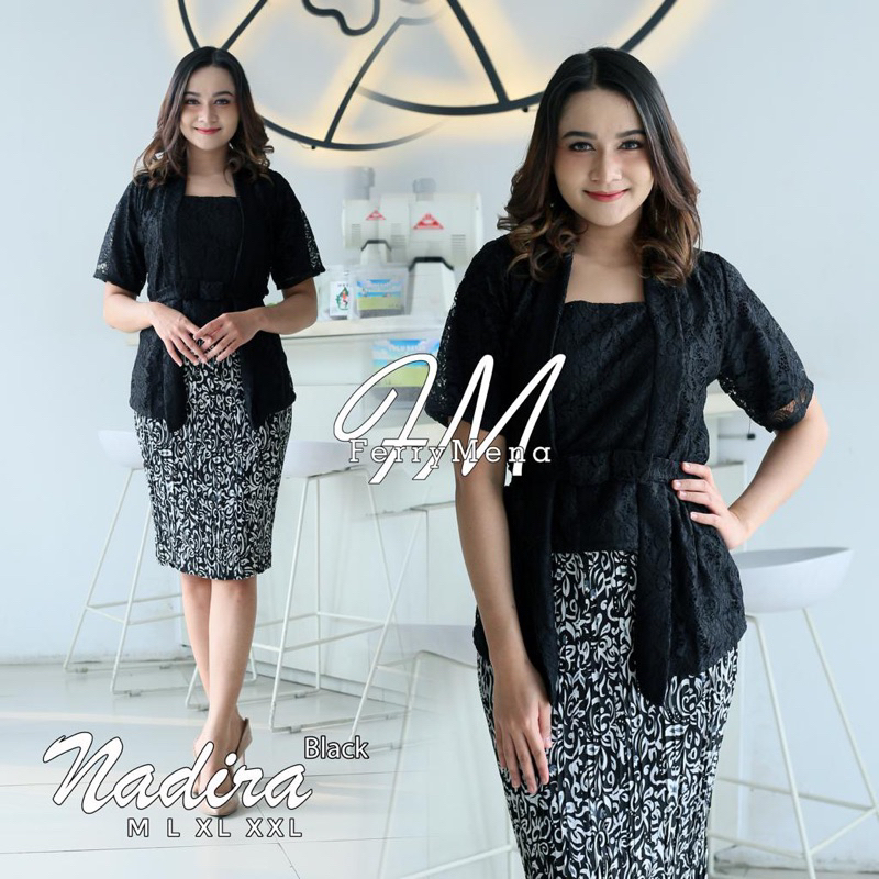 SET KEBAYA MODERN NADIRA| KEBAYA| KEBAYA TERBARU| KEBAYA PESTA| KEBAYA MEWAH| KEBAYA KONDAGAN| KEBAY
