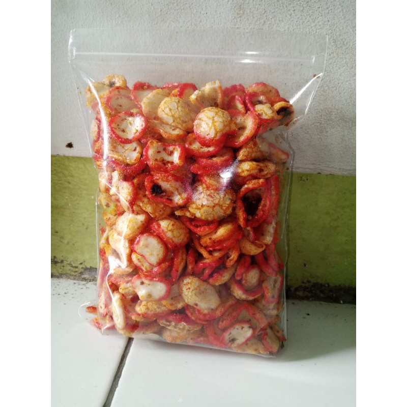 

Krupuk Seblak Bantat Kering Pedas 250 gram