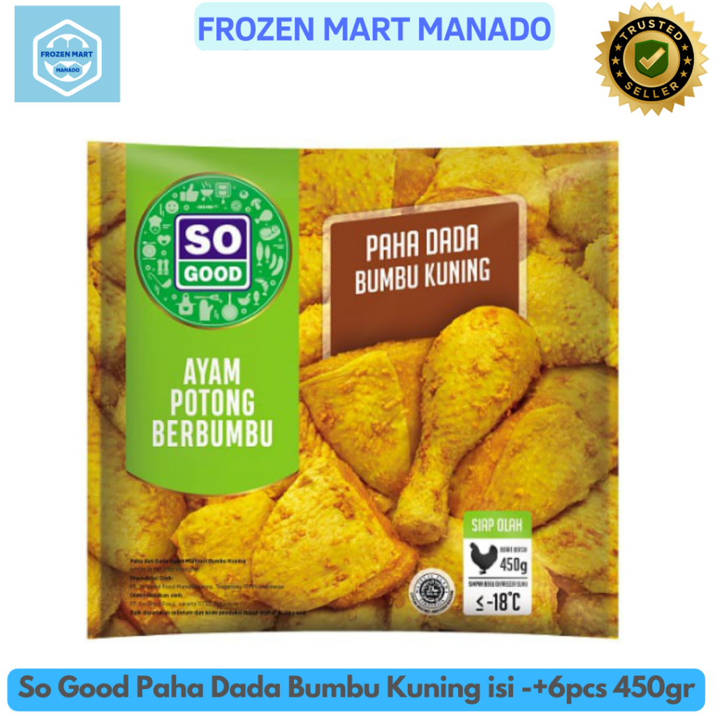 

So Good Paha Dada Bumbu Kuning isi -+6pcs 450gr - Frozen Mart Manado (Frozen Food Manado)