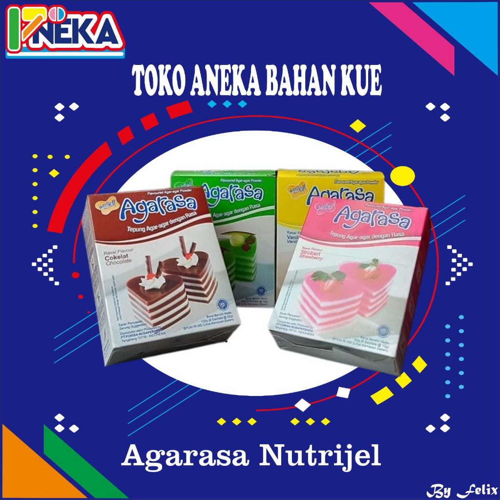 Nutrijell Agarasa 1box/6 Sachet