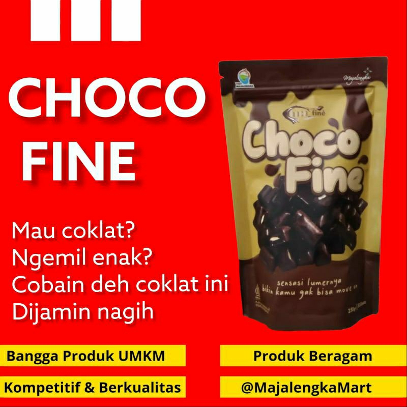 

COKELAT CHOCO FINE Cokelat Csli Produk Lokal Majalengka
