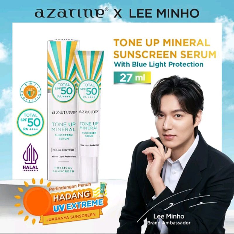 AZARINE Tone Up Mineral Sunscreen SPF50 PA++++