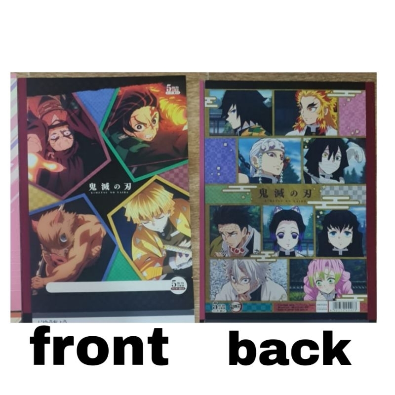 

Buku Tulis Notebook Official Kimetsu no Yaiba Demon Slayer 5mm