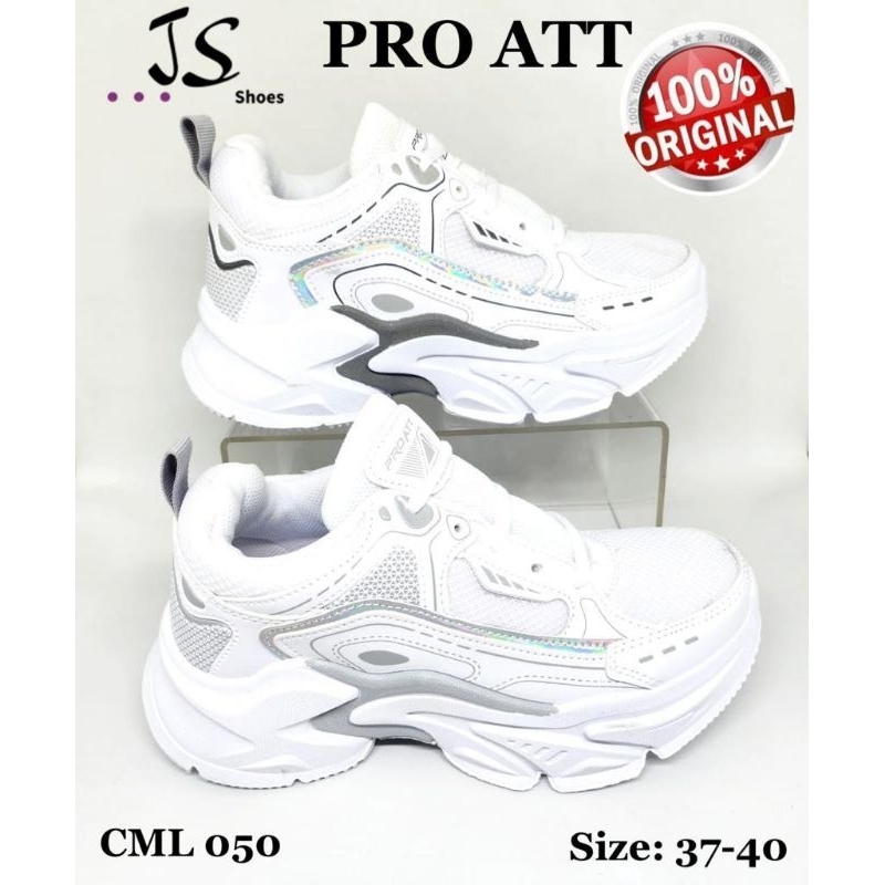 PRO ATT CML 050 - SEPATU SNEAKERS TALI WANITA DEWASA MERK PRO ATT ORIGINAL