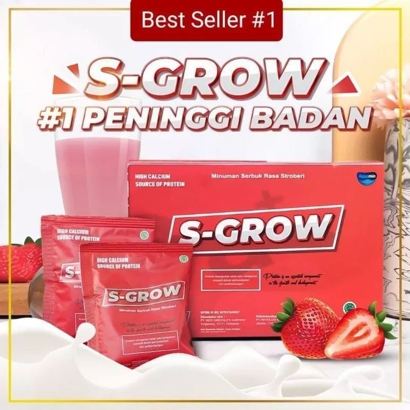 

SUSU S-GROW ASLI SUSU PENINGGI BADAN TERBAIK