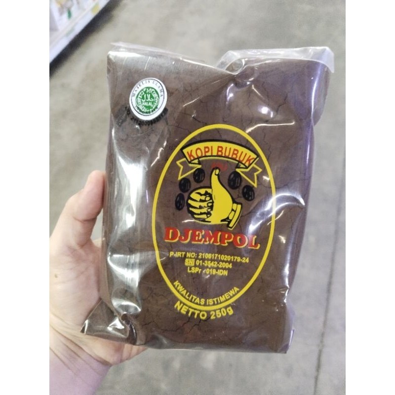 

DJEMPOL KOPI BUBUK KWALITAS ISTIMEWA 250gr