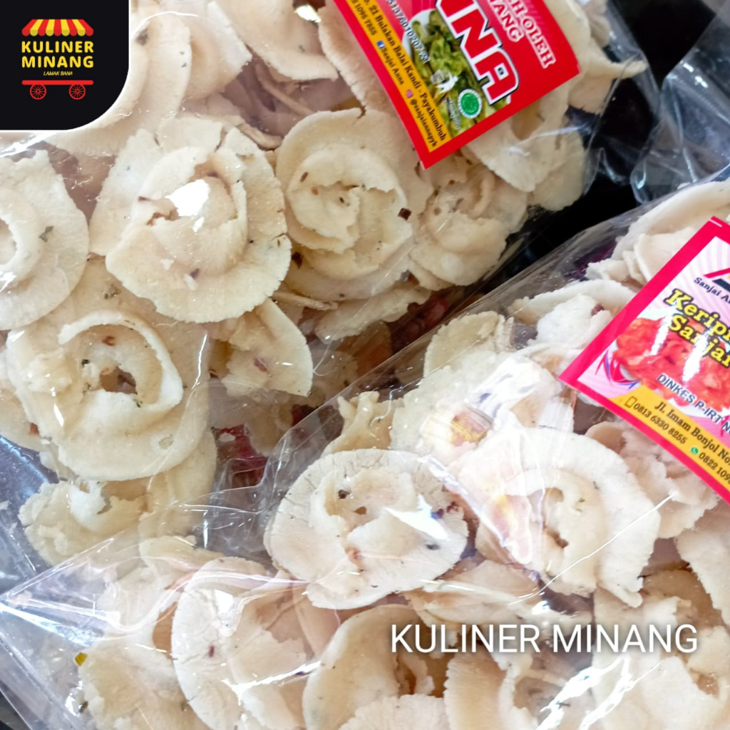 

Krupuk bungo durian anna Oleh-Oleh Asli Kampung Cemilan Makanan Payakumbuh Khas Padang Snack Jajanan Kuliner Minang Kabau Gurih Spicy Murah Renyah Resmi 100% Halal Original AX02