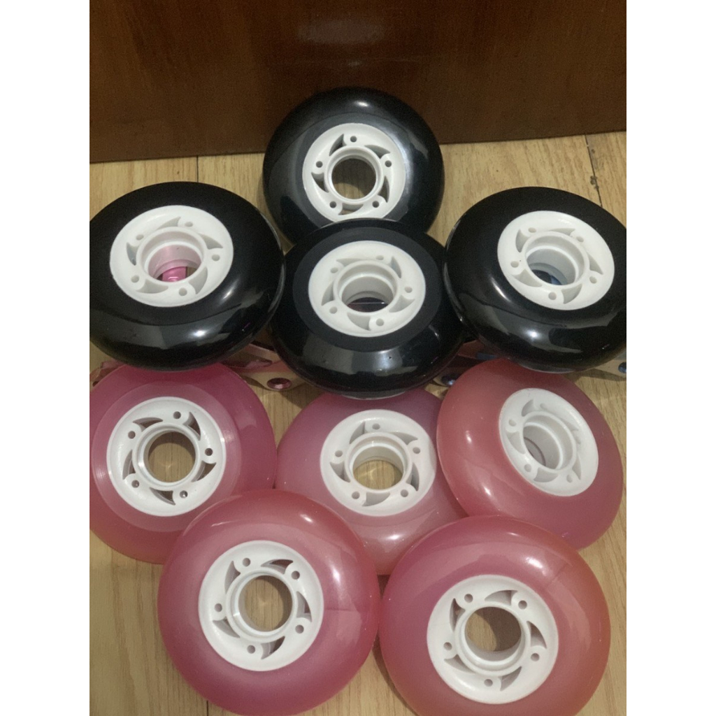 Wheels Sepatu Roda Inline Skate Roda Polos 80MM