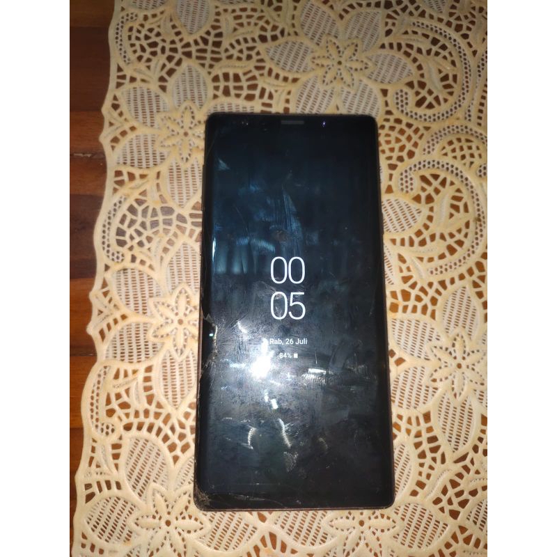 Samsung note 9 minus lcd