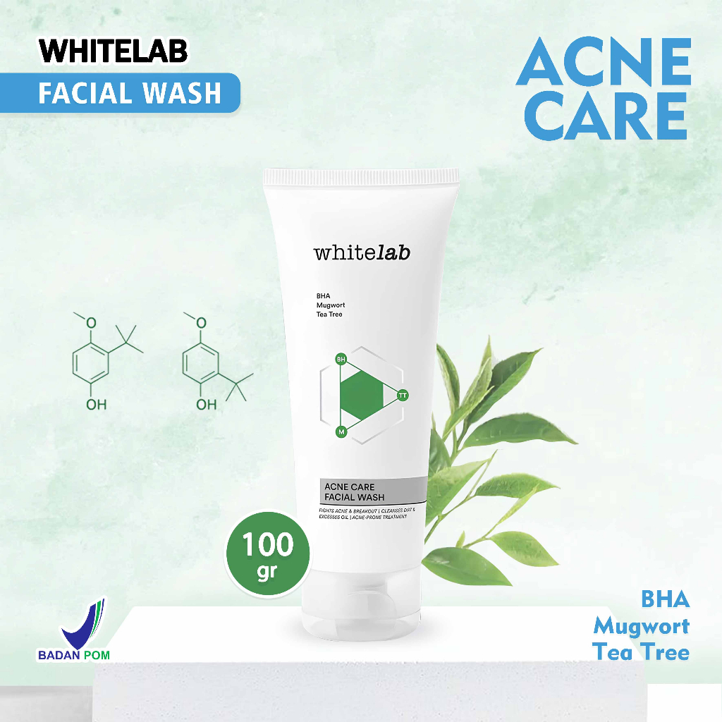 [NEW] Whitelab Acne Care Facial Wash Face Wash Wajah Jerawat