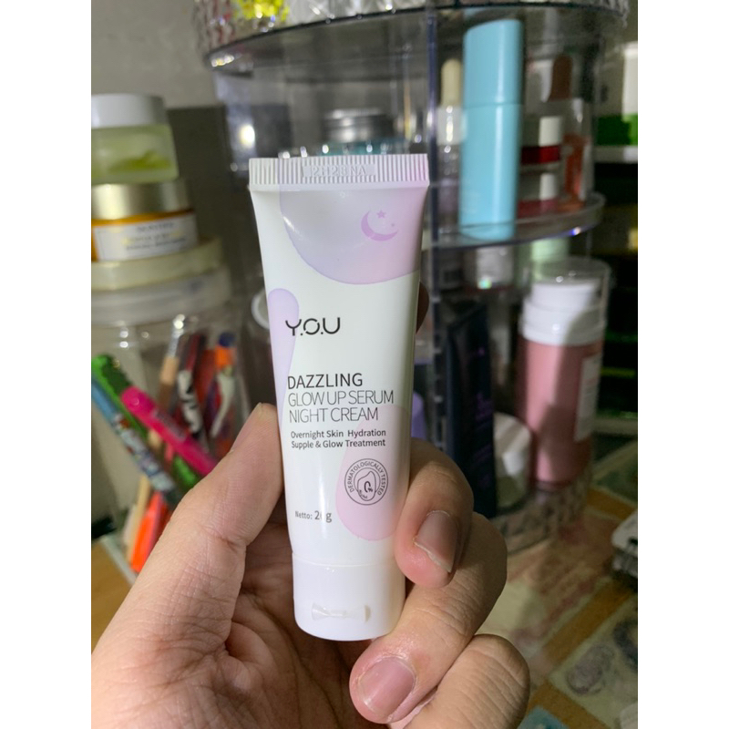 PRELOVED SKINCARE Y.O.U DAZZLING GLOW UP SERUM NIGHT CREAM