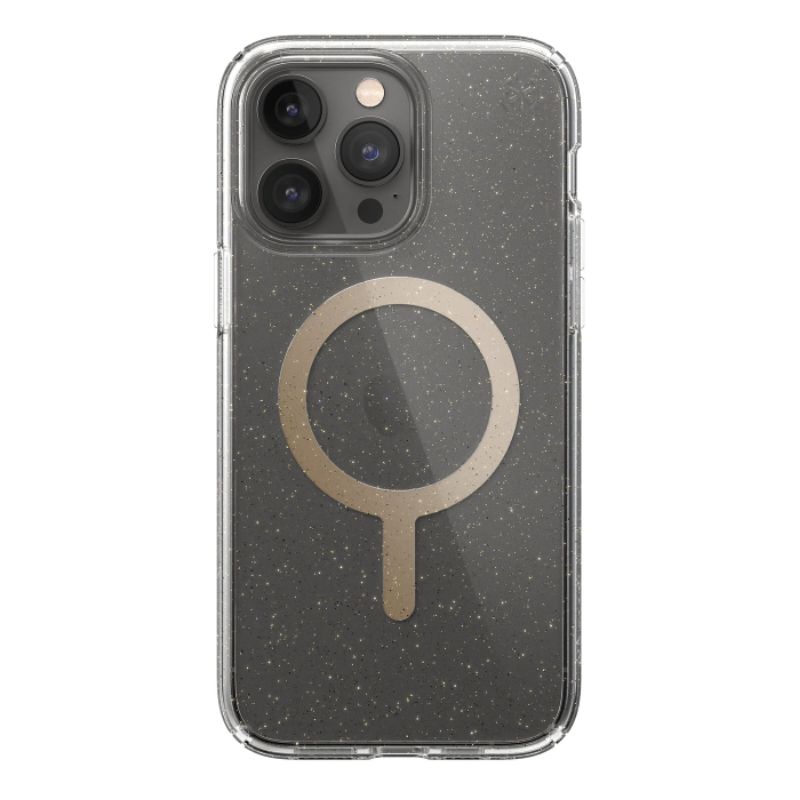 SPECK PRESIDIO PERFECT-CLEAR GLITTER MAGSAFE IPHONE 14 PRO MAX CASES
