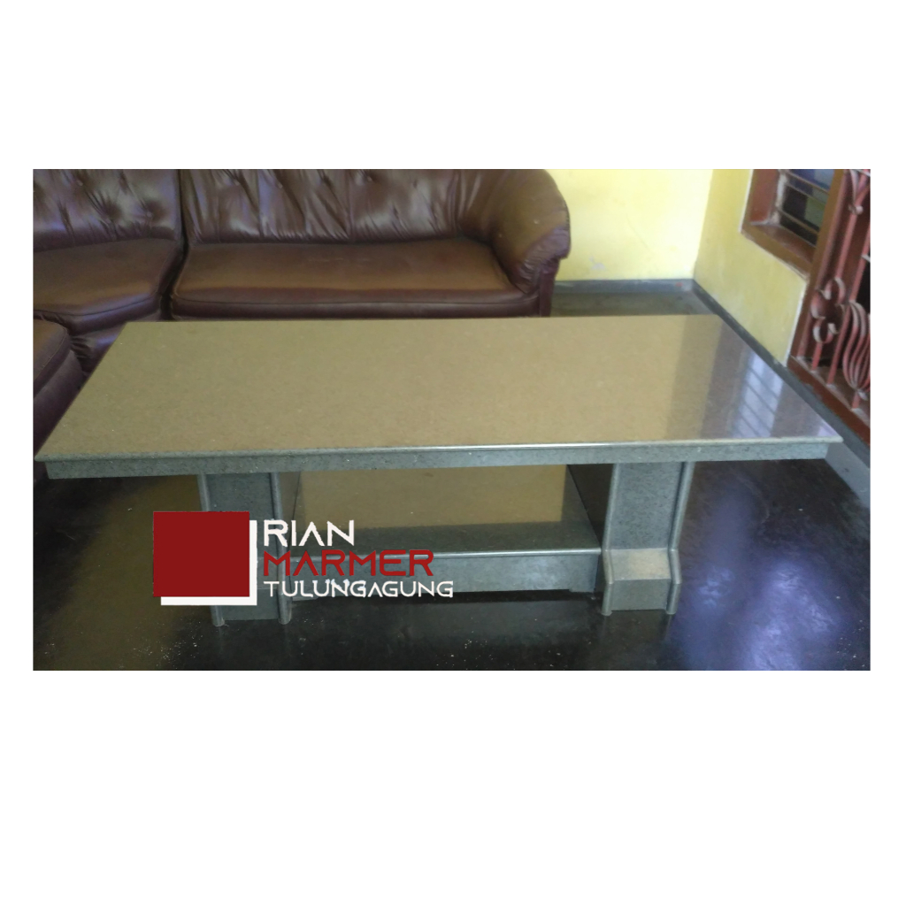 Meja Tamu Granit Abu2 Model Klasik+0ngkir area jawa