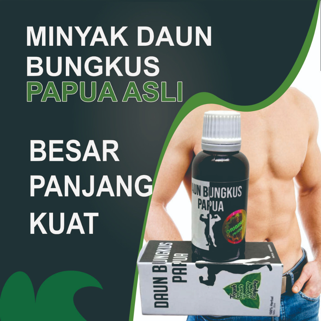 PEMBESAR PENIS 100% AMPUH DAUN BUNGKUS PAPUA (COD)